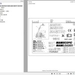 Manitou ML 635 TURBO S3 E3 Parts Catalog 547986