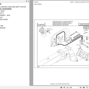 Manitou MLA 628 TURBO POWERSHIFT S3 E2 Parts Catalog 547866