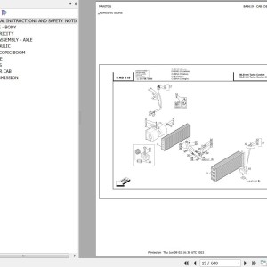 Manitou MLB 625 TURBO CONFORT EX S1 E2 Parts Catalog 547878