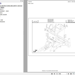 Manitou MLB 625 TURBO CONFORT S1 E2 Parts Catalog 547878