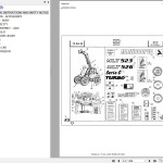 Manitou MLT 523 S2 Parts Catalog 547025