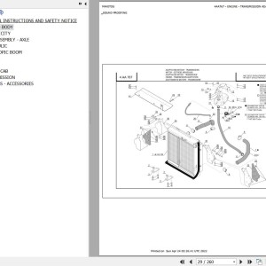 Manitou MLT 523 TURBO EVOLUTION SC E3 Parts Catalog 647011