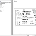 Manitou MLT 523 TURBO MONO ULTRA SB E2 Parts Catalog 547896