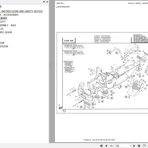 Manitou MLT 526 24 SA Parts Catalog 547777