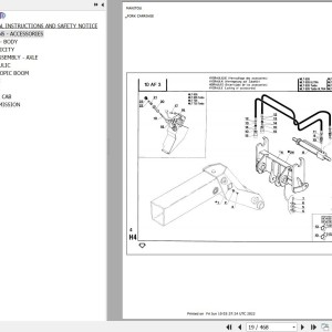 Manitou MLT 626 S2 Parts Catalog 47949
