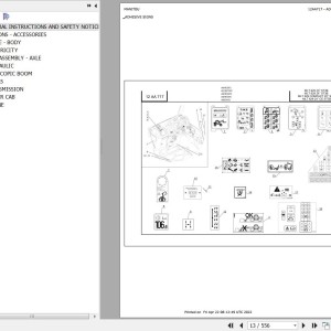 Manitou MLT 629 24P ST3B Parts Catalog 647178