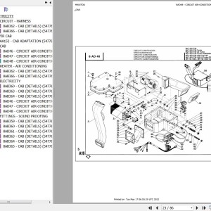 Manitou MLT 629 633 730 LS Turbo POWERSHIFT Parts Catalog 547766