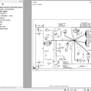 Manitou MLT 630 TURBO S3 Parts Catalog 547001