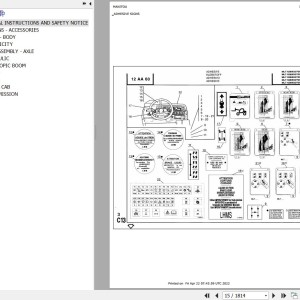 Manitou MLT 632 TURBO POWERSHIFT MONO ULTRA Parts Catalog 547047