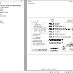 Manitou MLT 634 120 LSU SE E3 Parts Catalog 647056