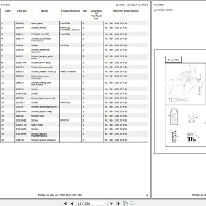 Manitou MLT 634 120D ST4 S1 Parts Catalog 647537