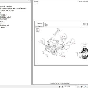 Manitou MLT 635 741 940 140 V PLUS 635 737 741 130 PS D ST5 S1 733 115 D ST5 S1 TRACT LSU Parts Catalog 52728996