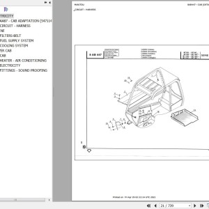 Manitou MLT 728 POWERSHIFT MONO ULTRA Parts Catalog 547144