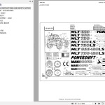 Manitou MLT 730 TURBO POWERSHIFT Parts Catalog 547628