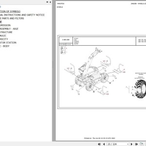 Manitou MLT 733 115 D ST5 S1 MLT 733 115 D ST5 S1 TRACT LSU MLT 635 130 PS D ST5 S1 Parts Catalog 52103653MO