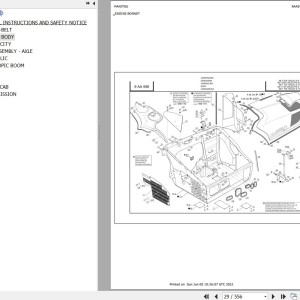 Manitou MLT 735-100 LSU S7 E3 Parts Catalog 647387