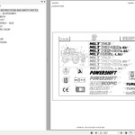 Manitou MLT 735 120 LSU POWERSHIFT S3 E2 Parts Catalog 547971