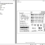 Manitou MLT 735 120 LSU POWERSHIFT S4 E3 Parts Catalog 547977