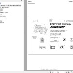 Manitou MLT 735 120 LSU S2 E2 Parts Catalog 547852
