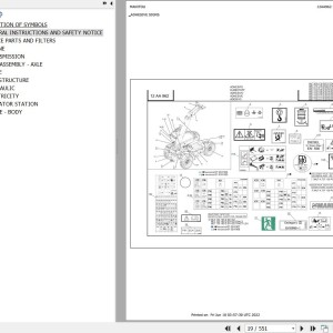 Manitou MLT 737 130 PS D ST4 S2 Parts Catalog 647663
