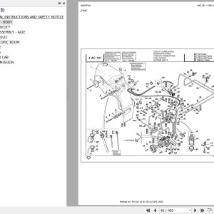 Manitou MLT 740 TURBO Parts Catalog 547793