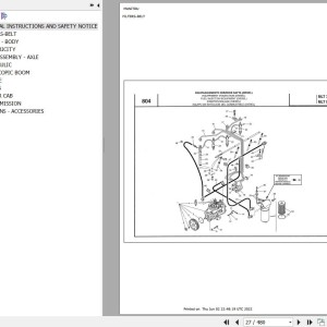 Manitou MLT 741 120 H LSU Parts Catalog 648344