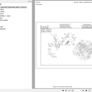 Manitou MLT 741 120 POWERSHIFT ST3B Parts Catalog 647444