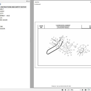 Manitou MLT 741 H LSU S2 E3 Parts Catalog 648623
