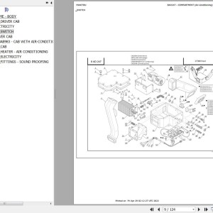 Manitou MLT 742 LSU TURBO A S4 E3 Parts Catalog 273981MOD
