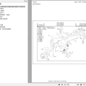 Manitou MLT 840 115 ST3B Parts Catalog 647269