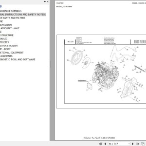 Manitou MLT 940 140 V PLUS D ST4 S1 Parts Catalog 647621