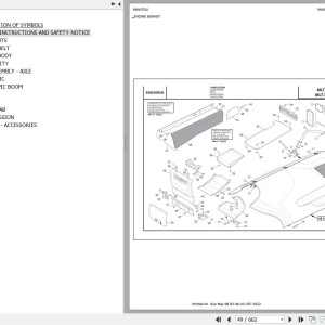 Manitou MLT 960 H 140 ST3B Parts Catalog 648807