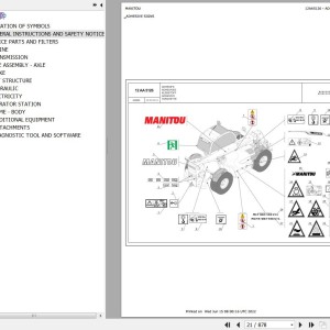 Manitou MLT 961 145 V PLUS L JD ST4 S1 Parts Catalog 649085