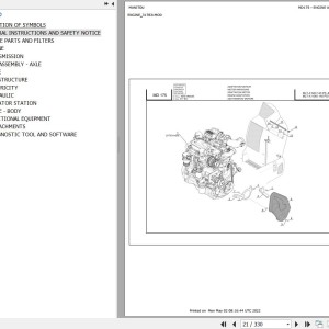 Manitou MLT-X 1040 140 PS L JD ST3A S1 Parts Catalog 647601