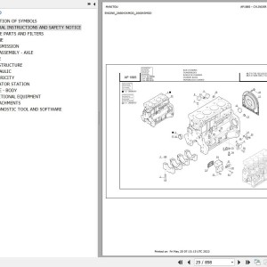 Manitou MLT-X 735 Series 741 120 LSU 1035 100 LT LSU S6 E3 Parts Catalog 647121