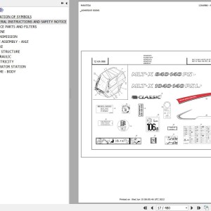 Manitou MLT-X 840 140 PS JD ST3A S2 MLT-X 1040 140 PS L JD ST3A S2 Parts Catalog 647672