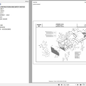 Manitou MLT-X 845 120 H S4 E3 Parts Catalog 648628