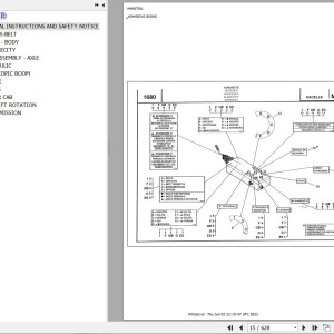 Manitou MRT 1432 TURBO COMFORT LINE MOT 1004 40T Parts Catalog 547610