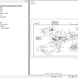 Manitou MRT 1530 TURBO SERIE M 360 MOT 1104C 44T E2 Parts Catalog 648239