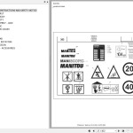 Manitou MRT 1542 TURBO SERIE M 360 MOT 1104C 44T E2 Parts Catalog 648232