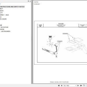 Manitou MRT 1640 400 EASY MOT 1104D 44T E3 Parts Catalog 648572