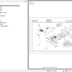 Manitou MRT 1840 360 EASY ST3B Parts Catalog 648778