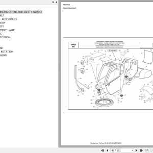 Manitou MRT 1840 400 EASY MOT 1104D 44T E3 Parts Catalog 648573