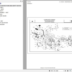 Manitou MRT 1842 TURBO SERIE M 400 MOT 1104C 44TA E2 Parts Catalog 648340