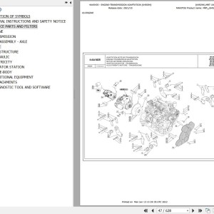 Manitou MRT 1845 360 115D ST5 S1 Parts Catalog 649294