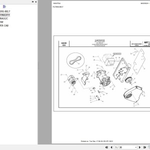 Manitou MRT 1850 PRIVILEGE E3 Parts Catalog 886919MOD
