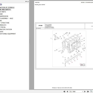 Manitou MRT 2145 2545 EASY 75P 400 2145 2545 EASY 75P 360 ST4 S1 Parts Catalog 649125