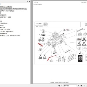 Manitou MRT 2145 400 115D ST5 S1 Parts Catalog 649295