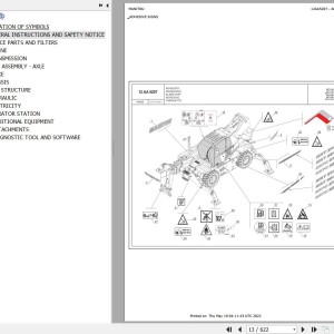 Manitou MRT 2545 360 115D ST5 S1 Parts Catalog 649295
