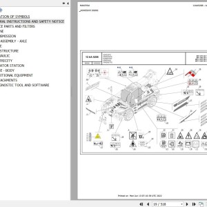 Manitou MRT 3060 360 175Y ST5 S1 Parts Catalog 649285